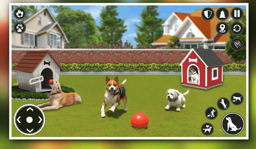 Dog Simulator Puppy Games 3D – Open World Virtual Pet Adventure screenshot 5