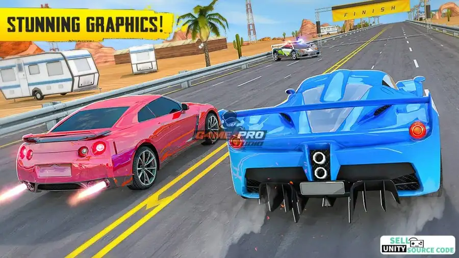 Drag Racing SellUnitySourceCode