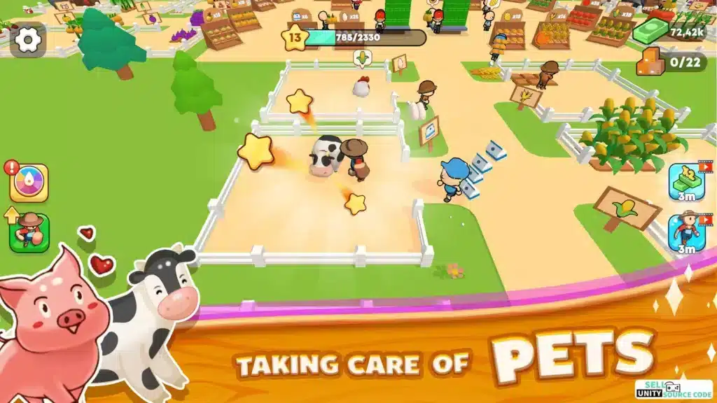 Dream Farm Land SellUnitySourceCode screenshot 3