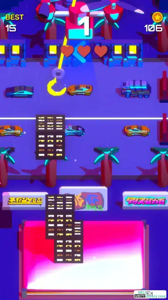 Drone Tower Build SellUnitySourceCode  screenshot 4