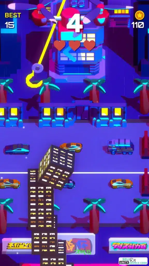 Drone Tower Build SellUnitySourceCode  screenshot 5