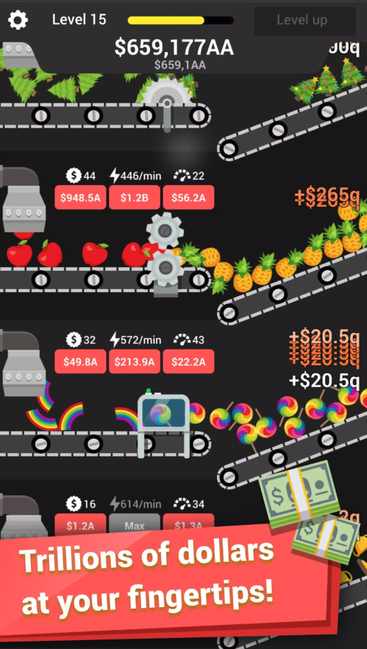 Emoji Craft Unity Source Code – Idle Factory Tycoon Game Template screenshot 5