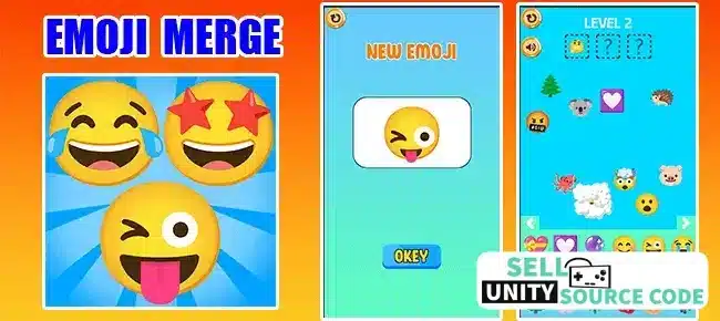 Emoji Merge Fun Moji Mix Ai GameSell Unity Source Code