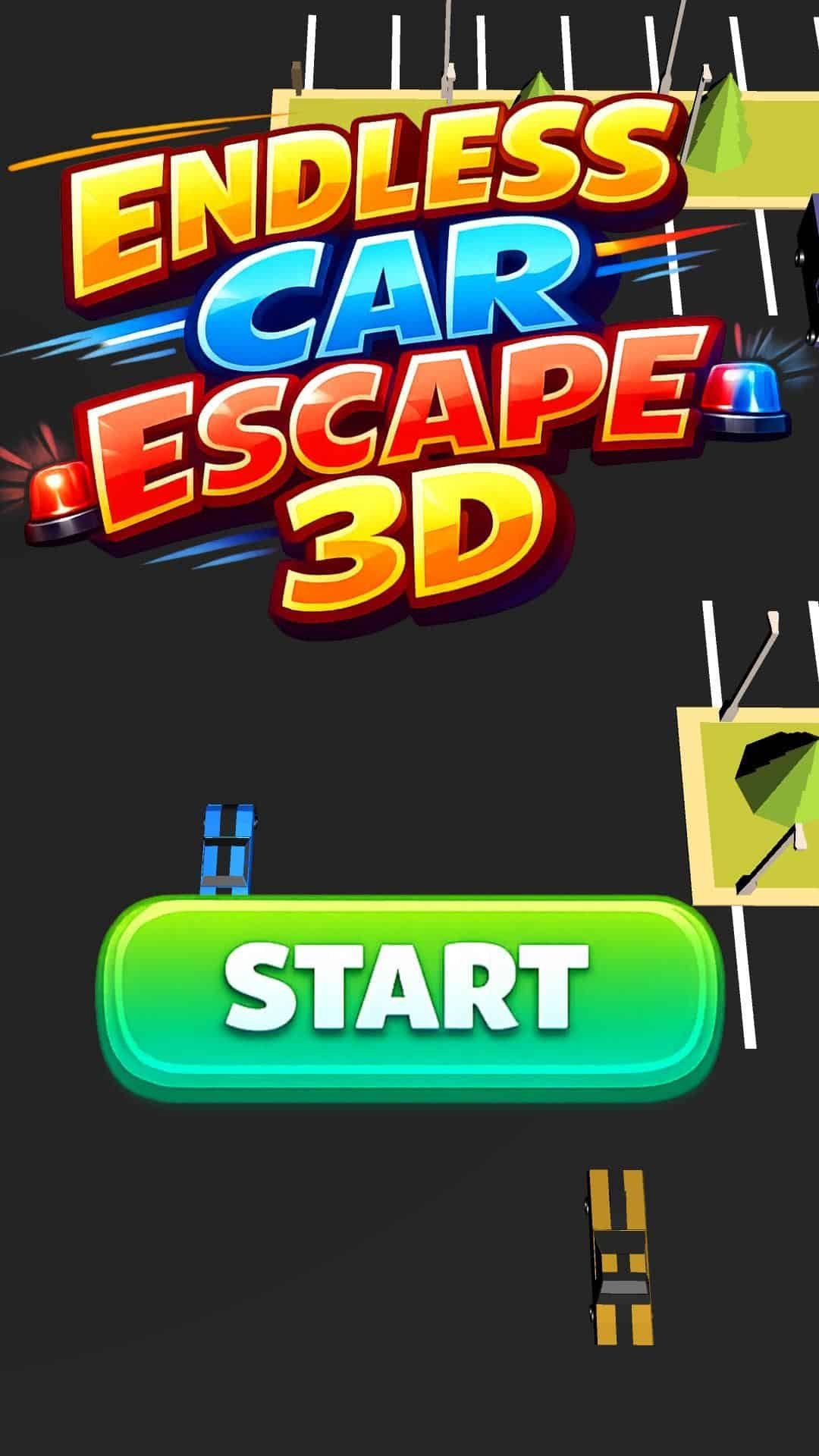 Endless Car Escape 3D Casual Game Unity screenshot 2