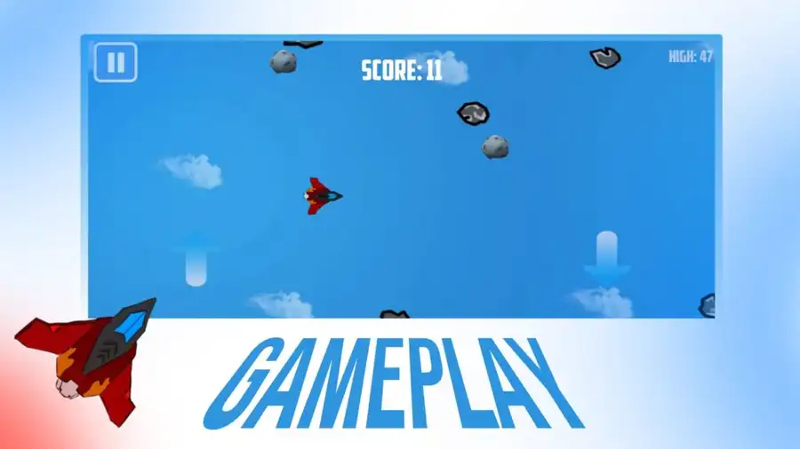 Endless Flight – 2D Arcade Unity Flying Game screenshot 3