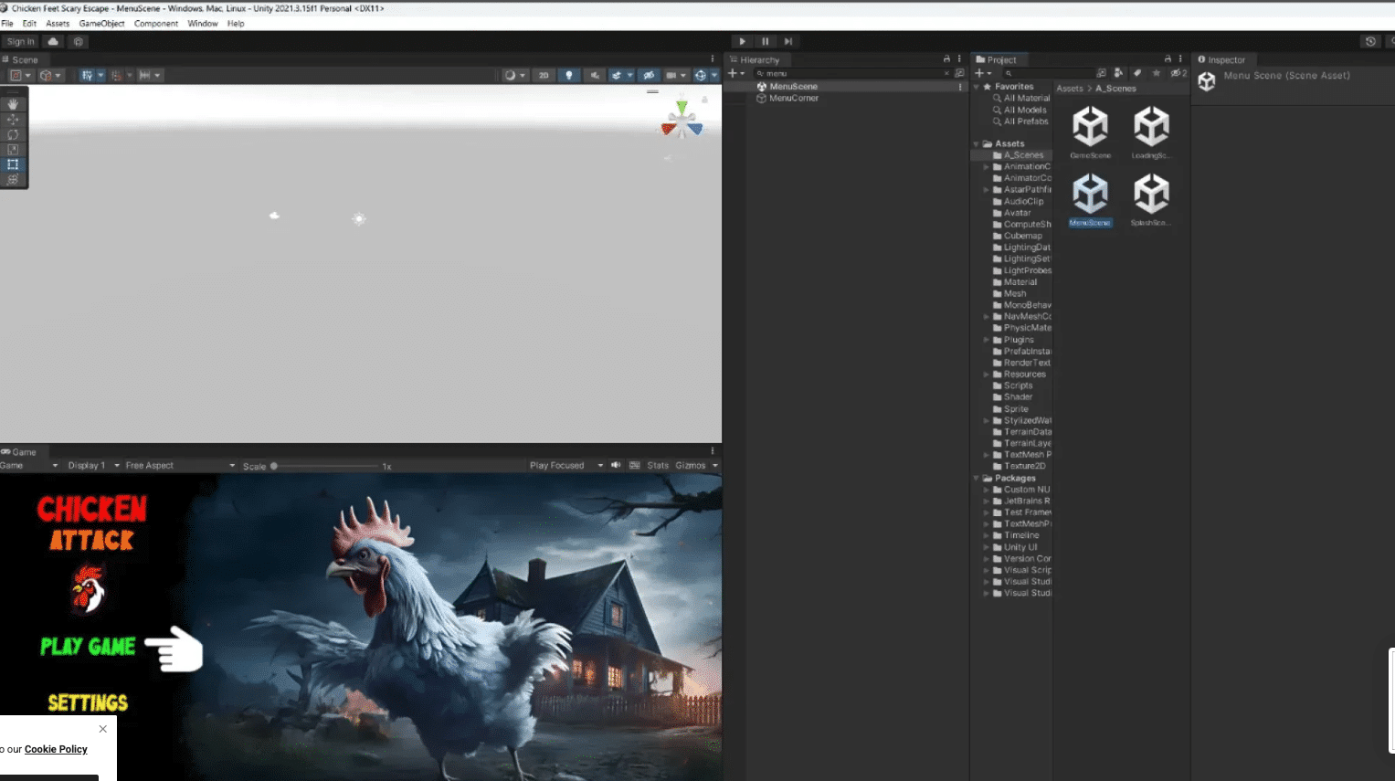 Evil Chicken: Scary Escape screenshot 3