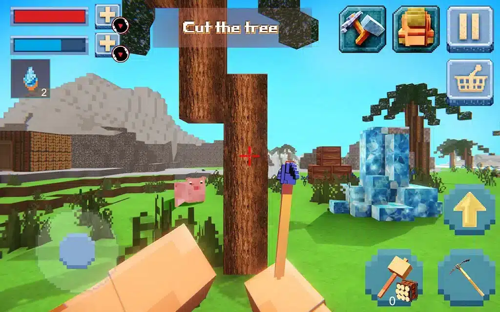 Explore Craft Survival Simulator 2019 SellUnitySourceCode  screenshot 3