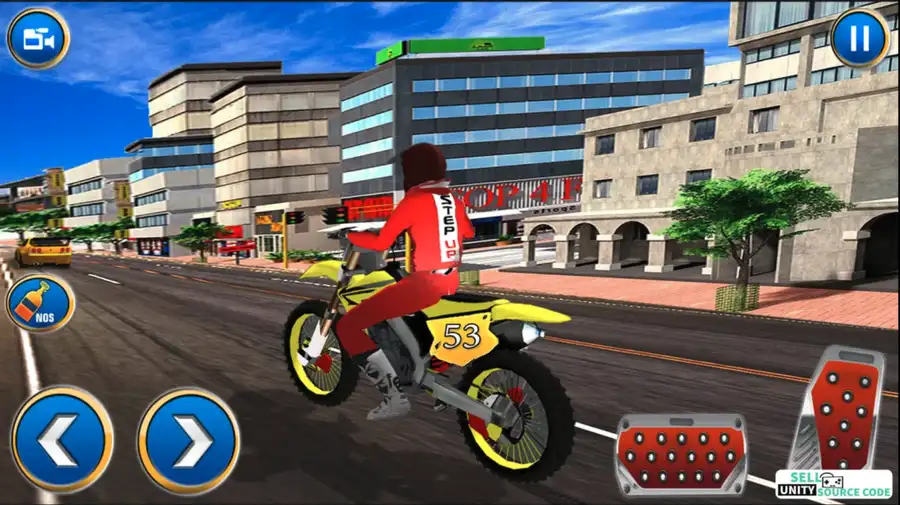 Extreme Bike Adventure - Stunt Tricks Racer 2018 SellUnitySourceCode  screenshot 4