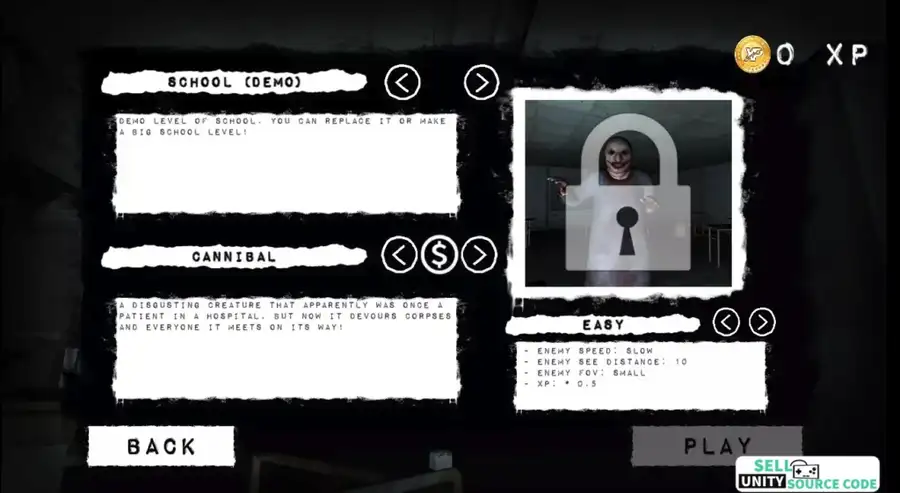 Eyes Of Horror - Mobile Game Template SellUnitySourceCode screenshot 5