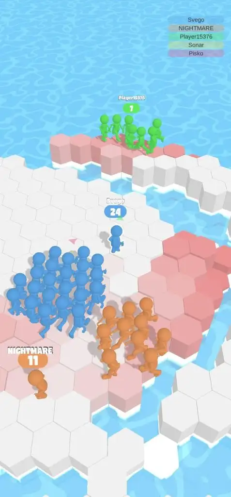 Falling Crowd SellUnitySourceCode  screenshot 5