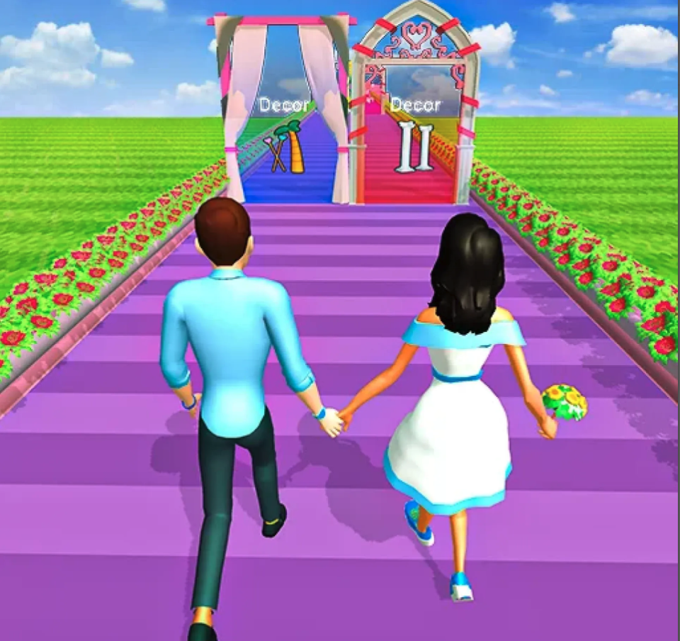 Fantasy Wedding! Theme Run 3D – New Top Trending Game screenshot 2