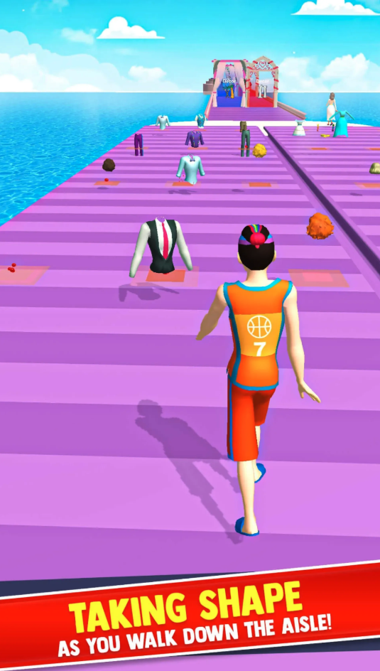 Fantasy Wedding! Theme Run 3D – New Top Trending Game screenshot 4
