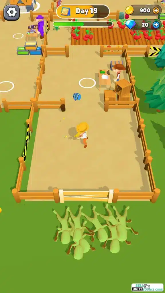 Farm Defense: Survival Z Buy Unity Assets And Code screenshot 5