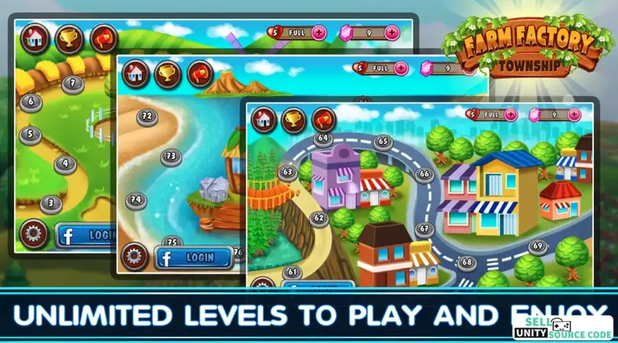 Farm Factory Township Farm Business Game SellUnitySourceCode