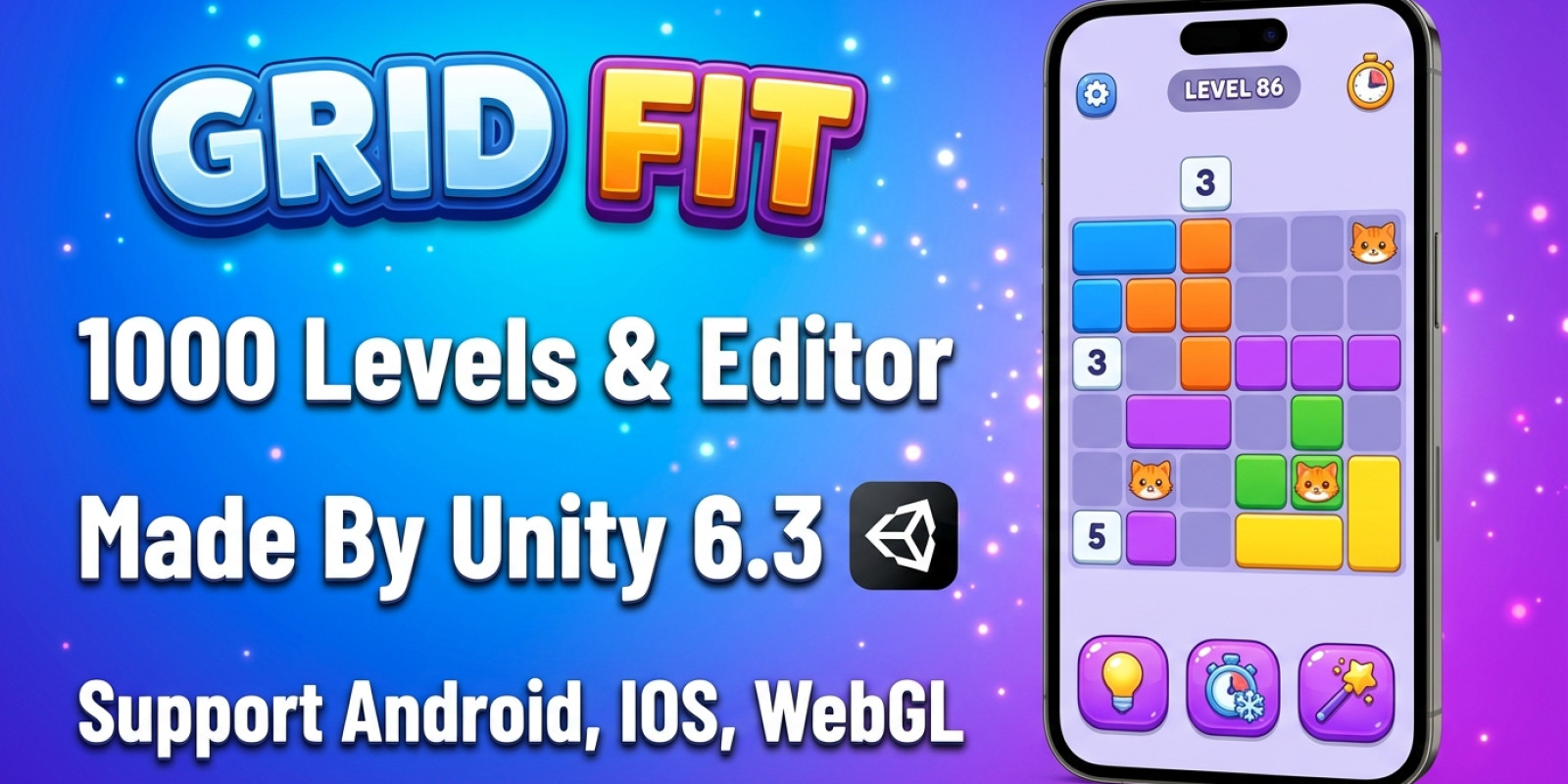 Fill The Grid - Unity Source Code source code
