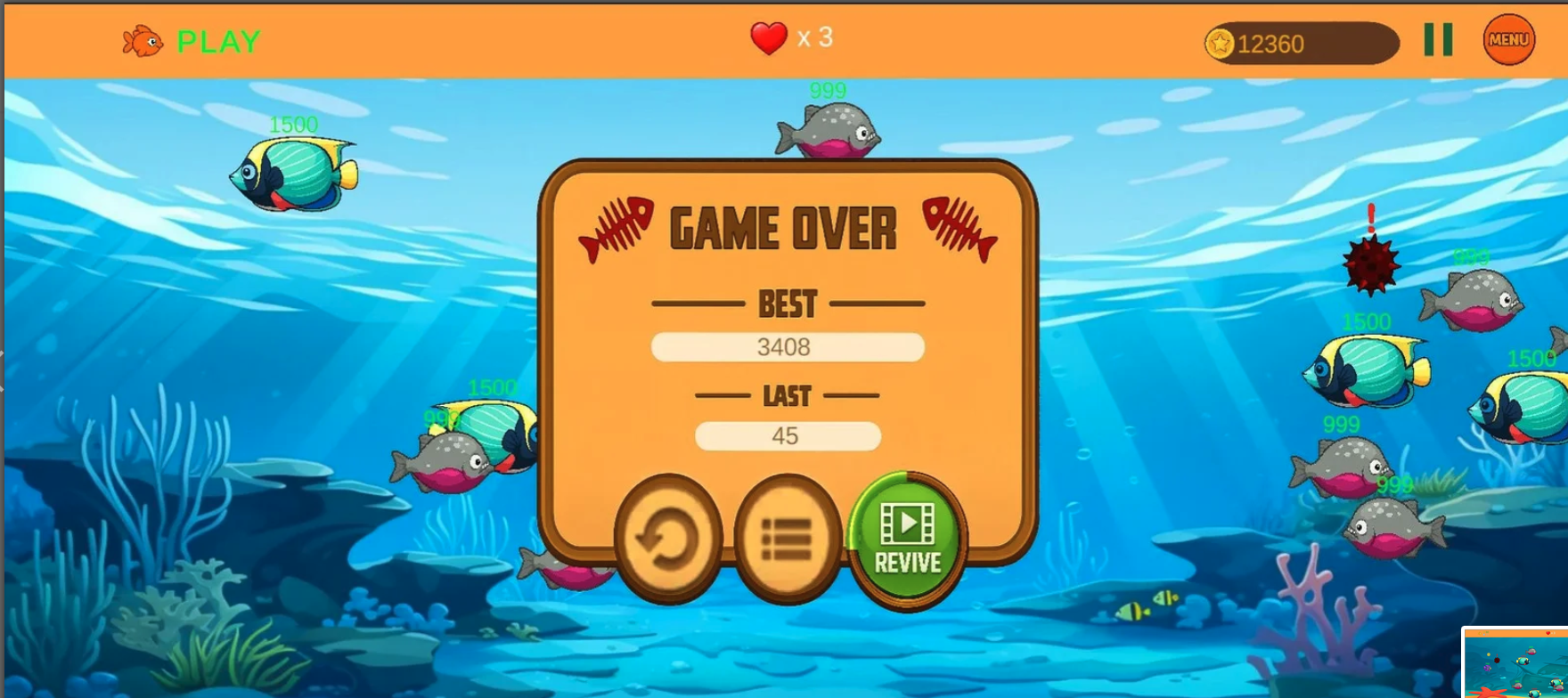 Fish Eat Getting Big screenshot 6