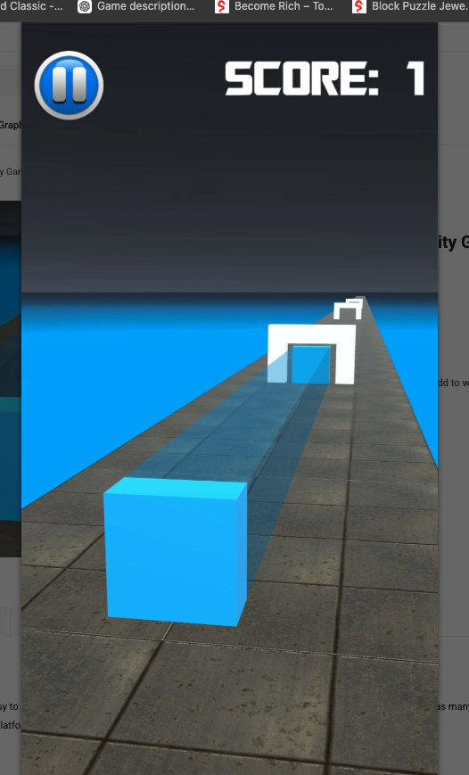Fit The Cube - Endless Unity Game screenshot 4