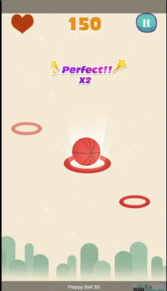 Flappy Ball 3D SellUnitySourceCode screenshot 3