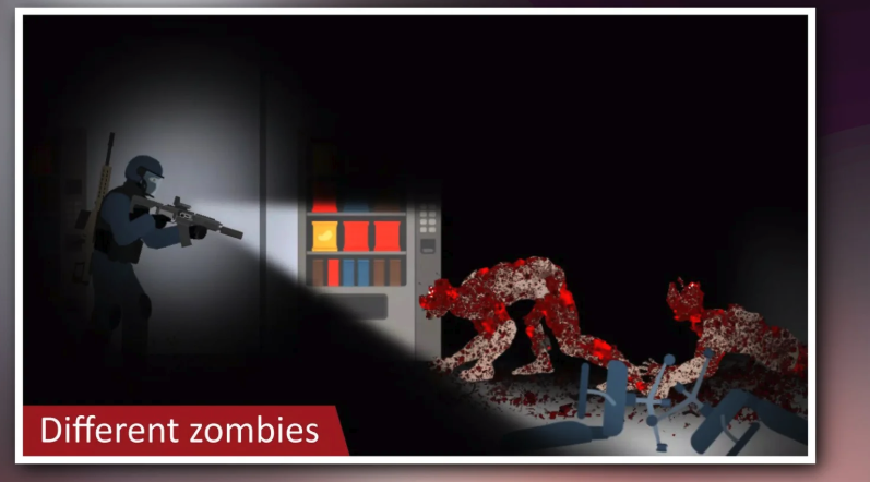 Flat Zombies: Defense &amp; Cleanup screenshot 3