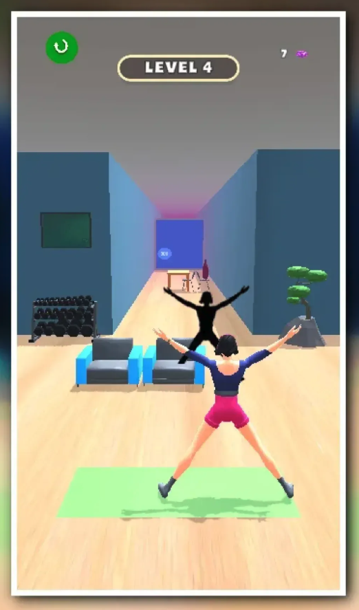 Flex Yoga Master 3D - Flexy Runner screenshot 3