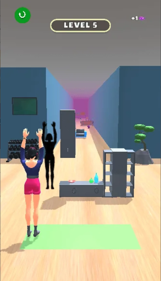 Flex Yoga Master 3D - Flexy Runner screenshot 4