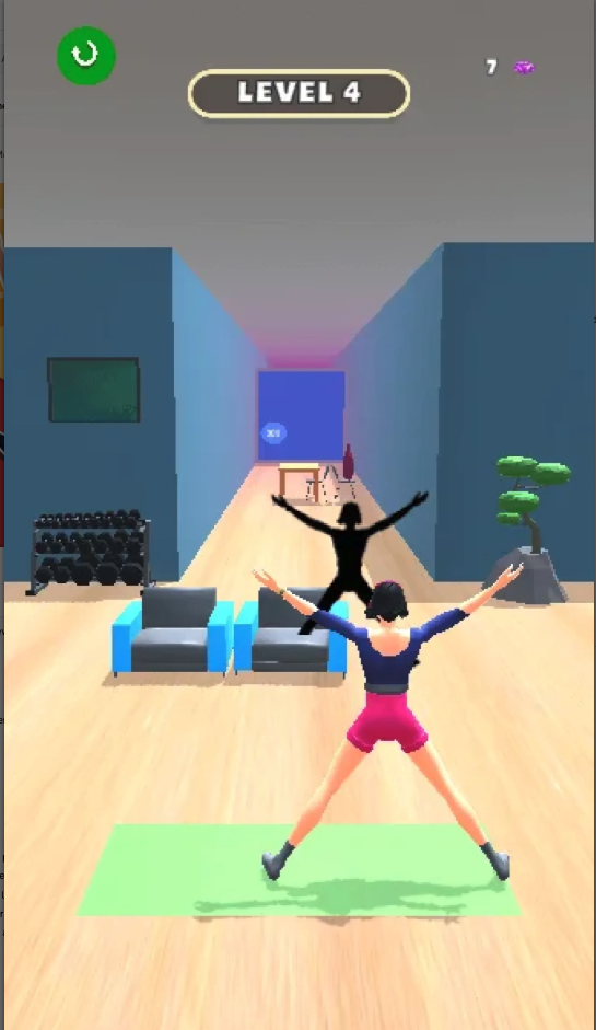 Flex Yoga Master 3D - Flexy Runner screenshot 5
