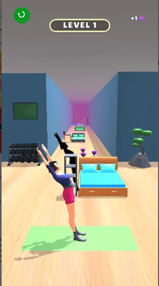 Flex Yoga Master 3D - Flexy Runner screenshot 7