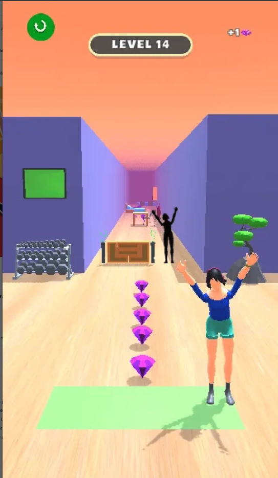 Flex Yoga Master 3D - Flexy Runner screenshot 9