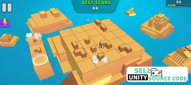 Fold The Block SellUnitySourceCode