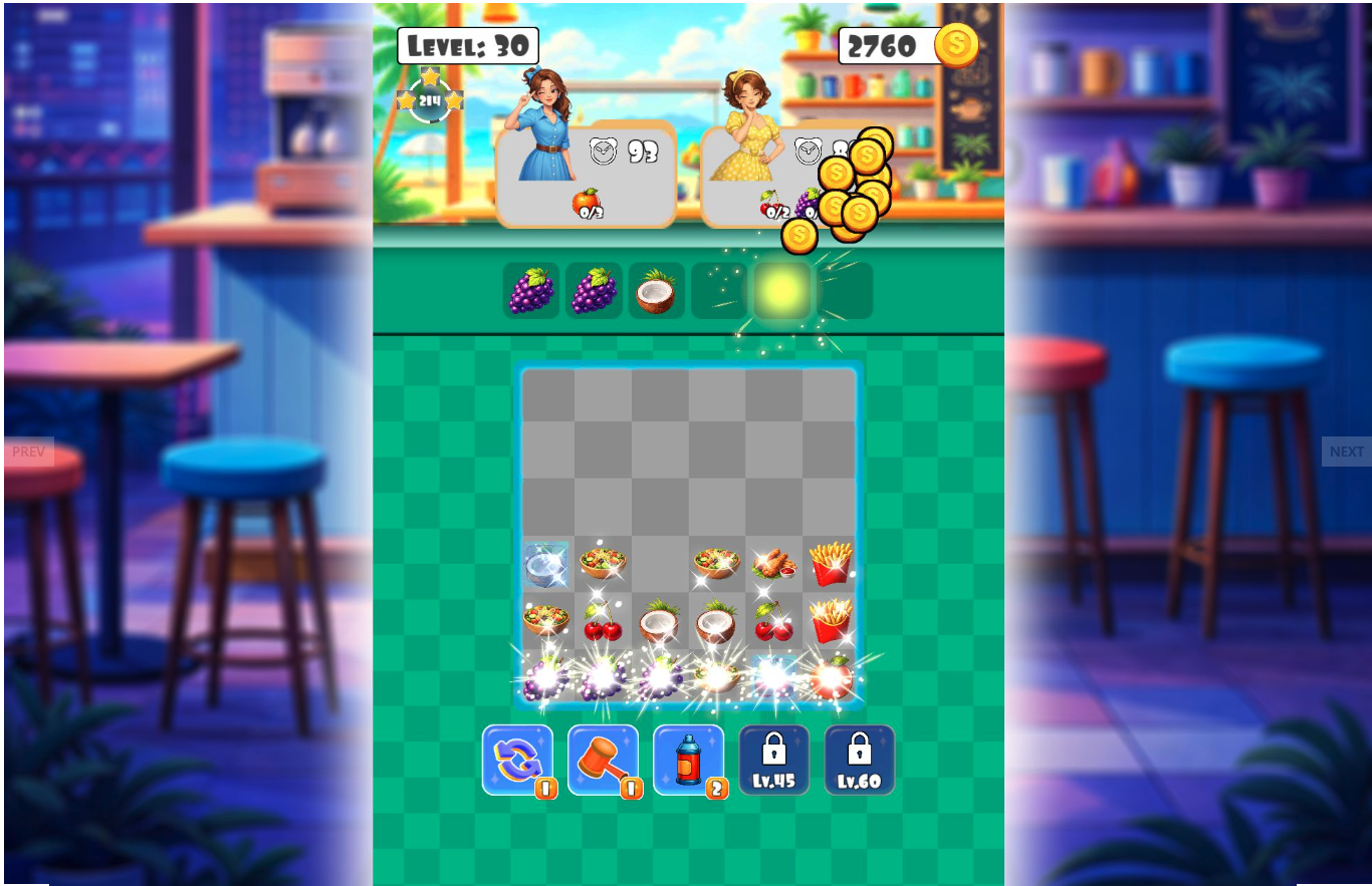 Foodie Stack Puzzle - Unity Mobile Game Template screenshot 7