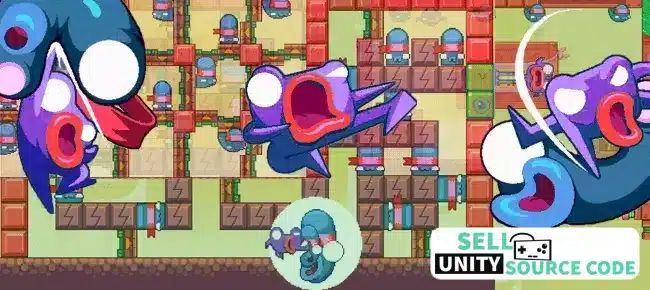 Frog Ninja: Green Revege Unity Multiplayer Game SellUnitySourceCode screenshot 4