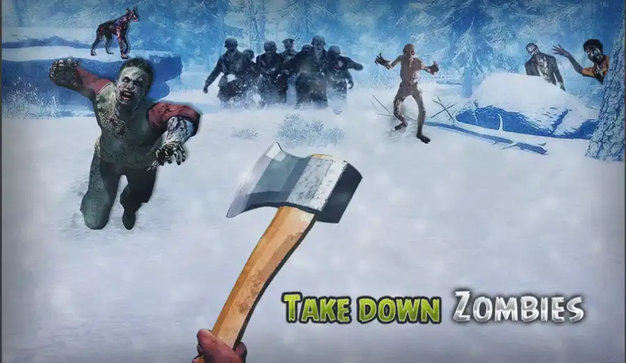 Frozen Wilderness Survival Game screenshot 3