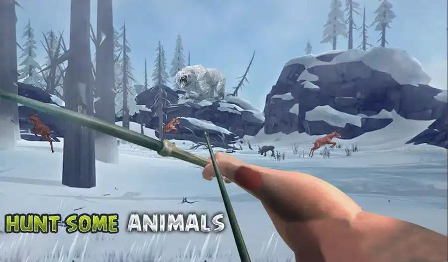 Frozen Wilderness Survival Game screenshot 4