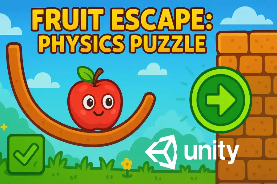 Fruit Escape: Physics Puzzle screenshot 2