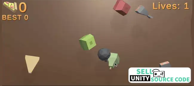 Fruit poly cut Ninja SellUnitySourceCode