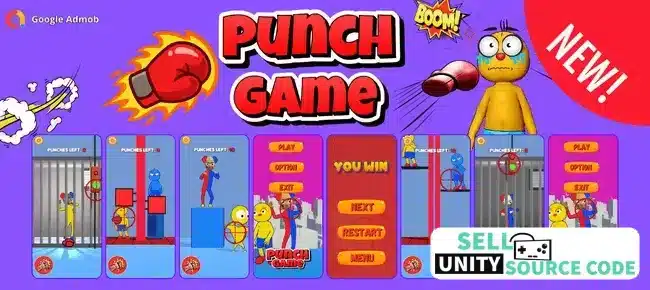 FunPunching : Annoying Clown SellUnitySourceCode screenshot 3