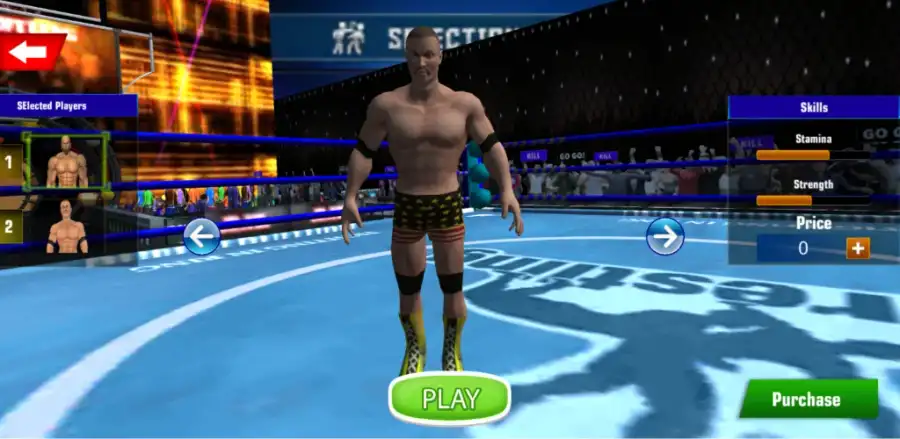 Groovy Real Wrestling Fight SellUnitySourceCode screenshot 3