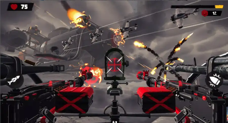 Gunner War – Air combat Sky screenshot 5