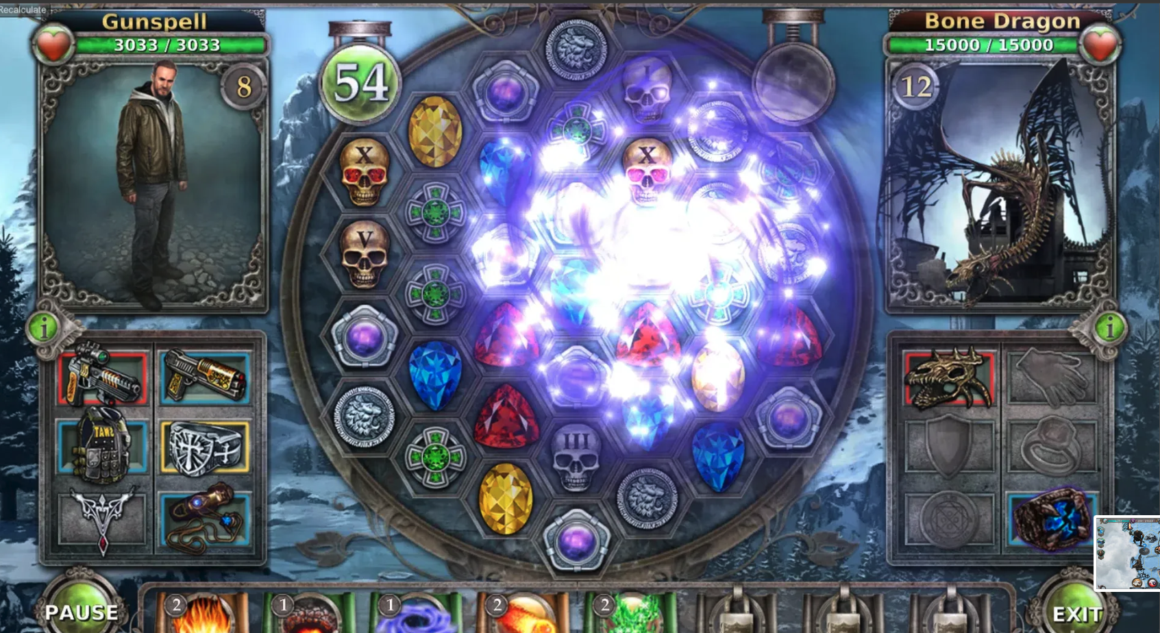 Gunspell | Match 3 Puzzle RPG screenshot 3