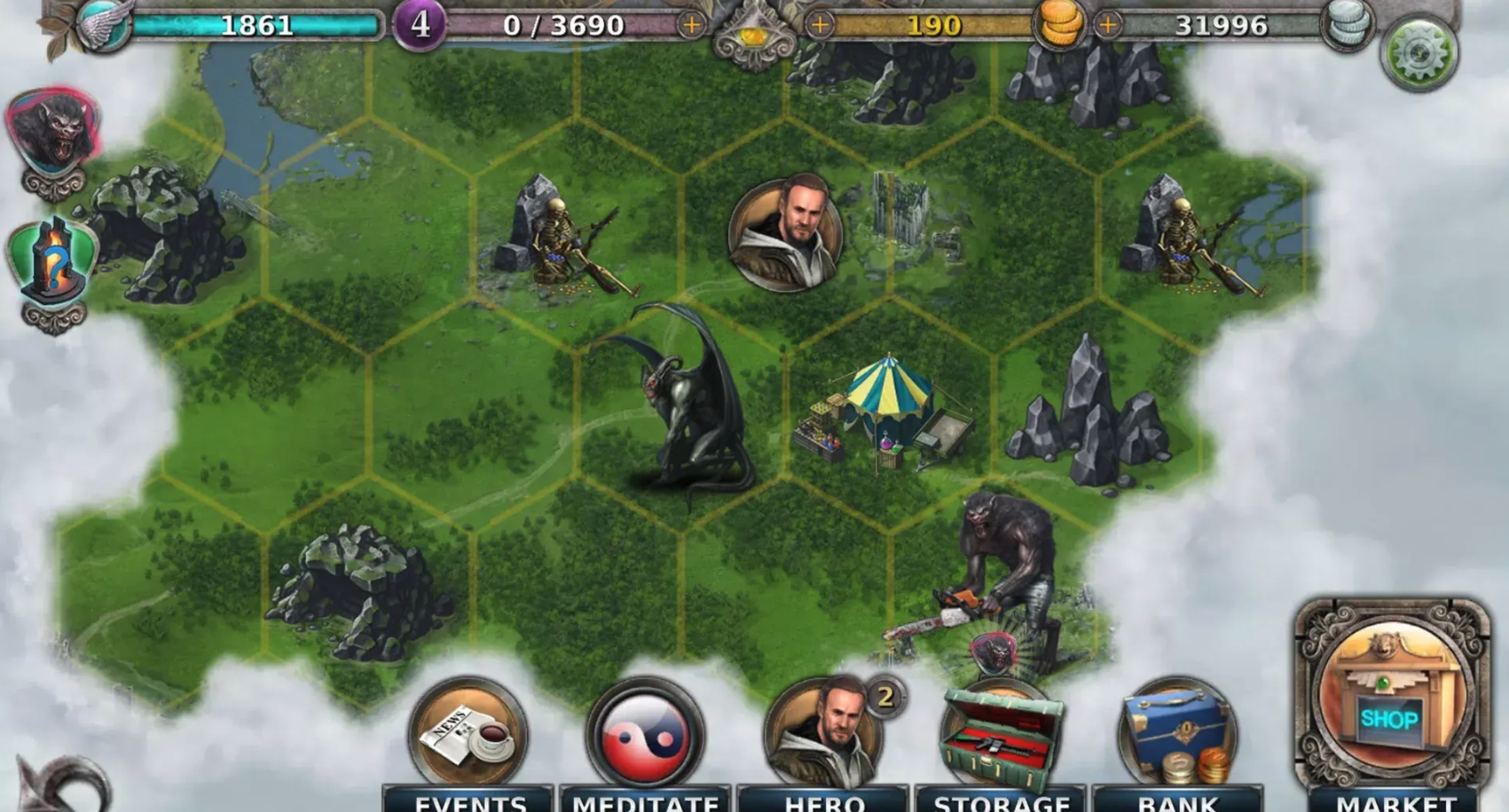 Gunspell | Match 3 Puzzle RPG screenshot 4