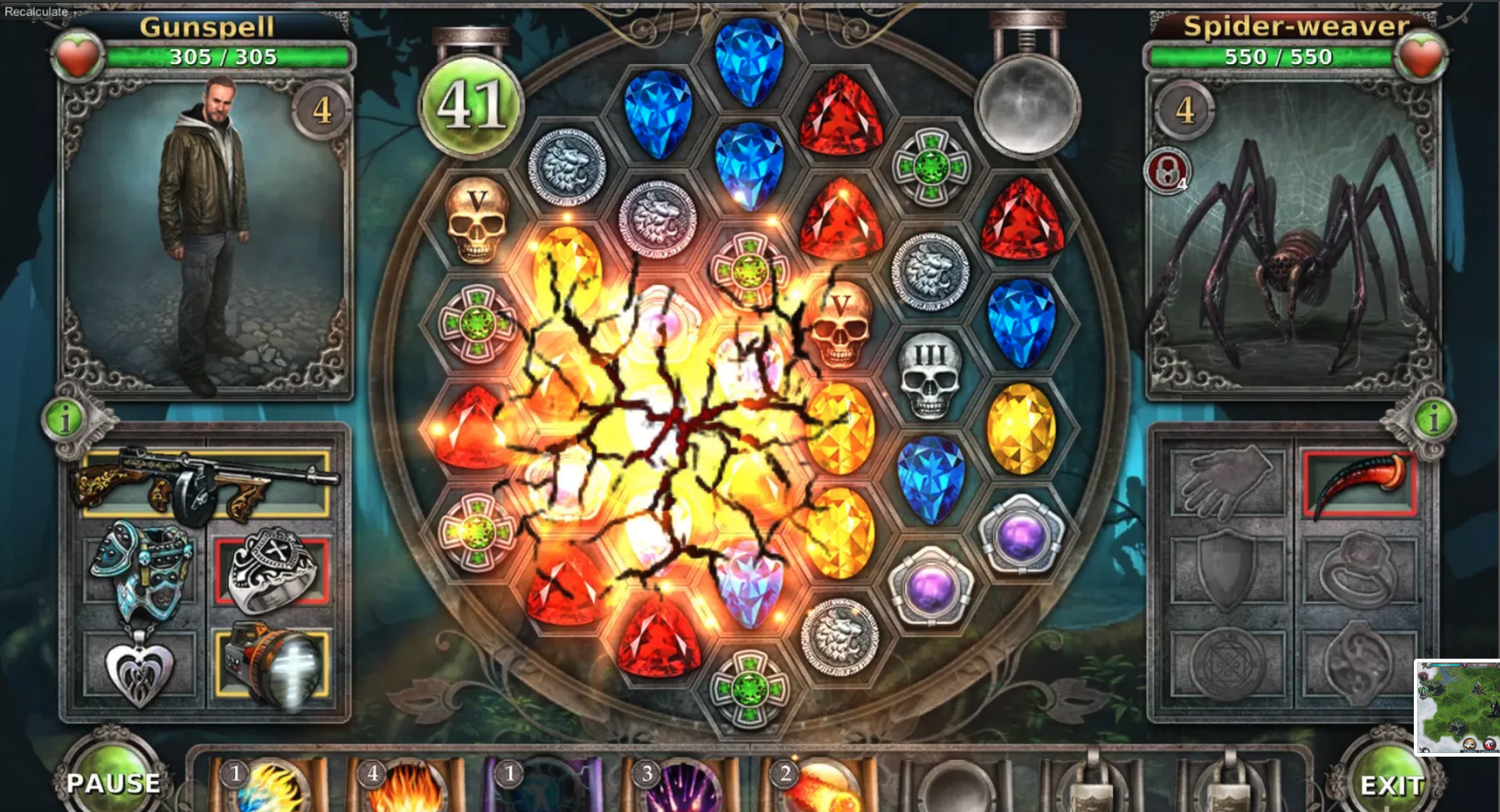 Gunspell | Match 3 Puzzle RPG screenshot 5
