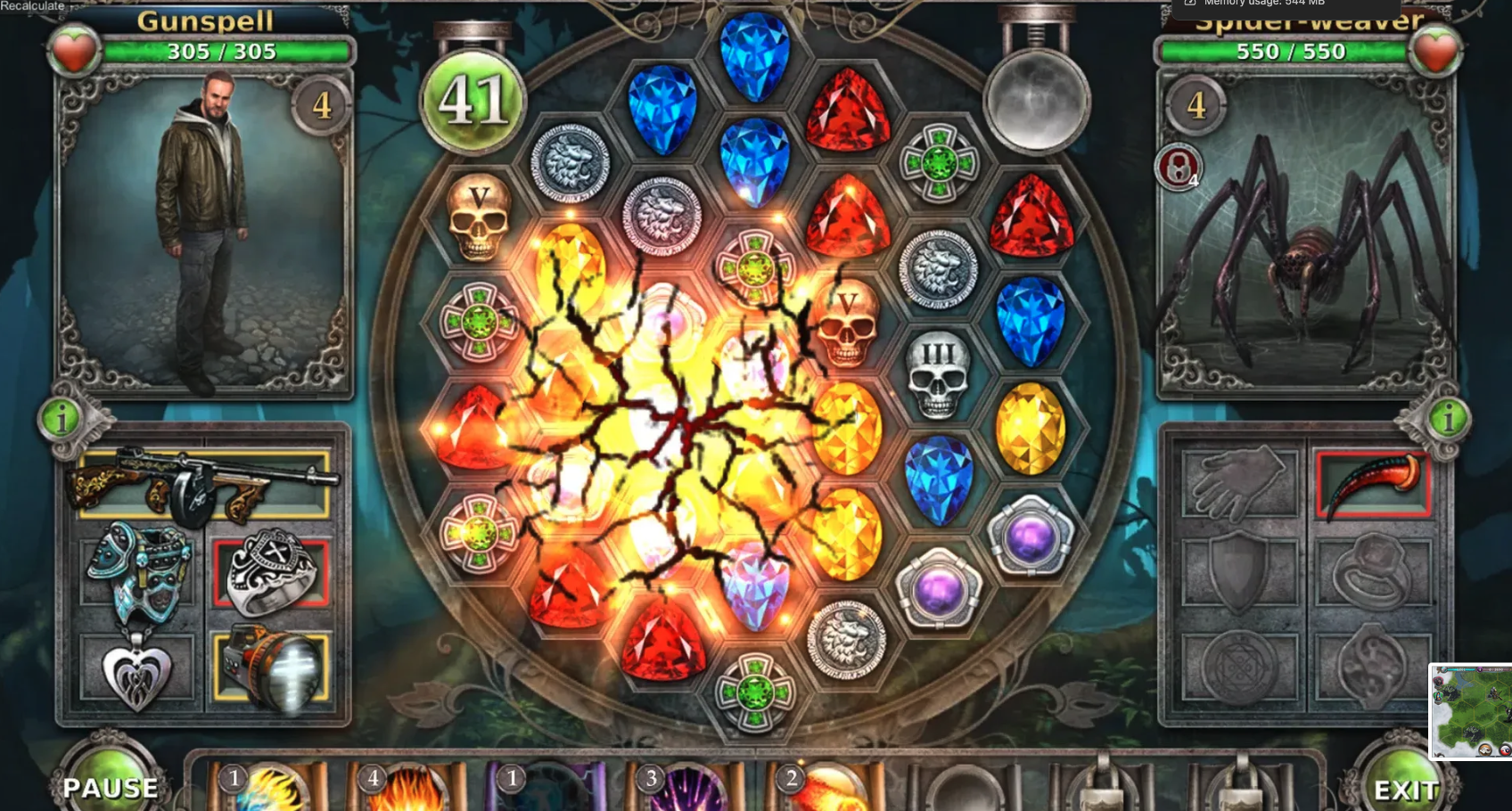 Gunspell | Match 3 Puzzle RPG screenshot 10