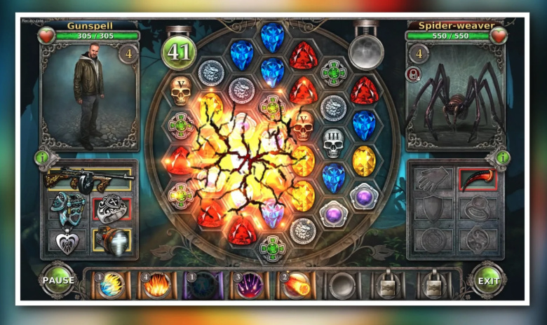 Gunspell | Match 3 Puzzle RPG screenshot 12