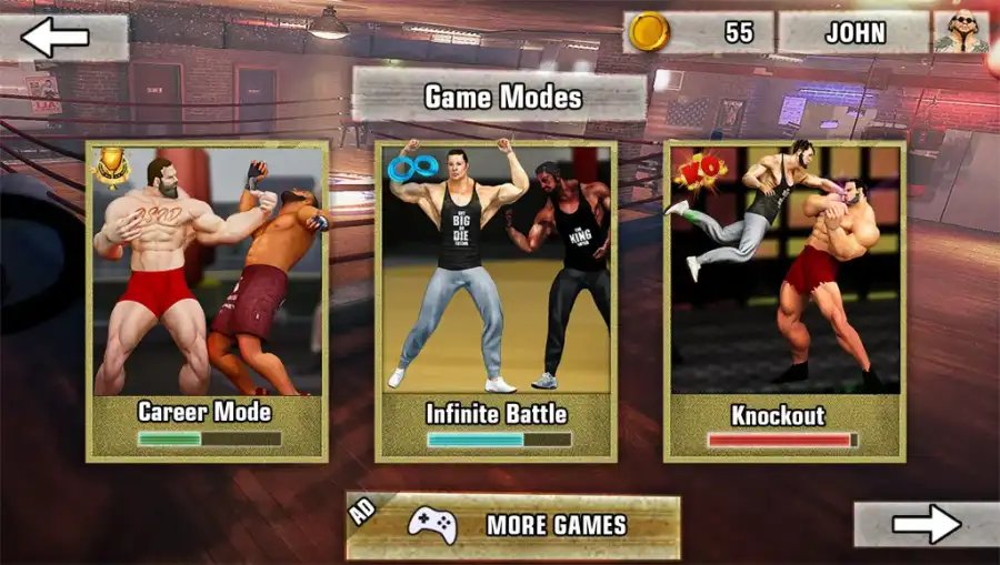 Gym Fight Club: Fighting GameSellUnitySourceCode. screenshot 5