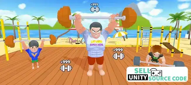 Gym Lifting Hero: Tile Master SellUnitySourceCode