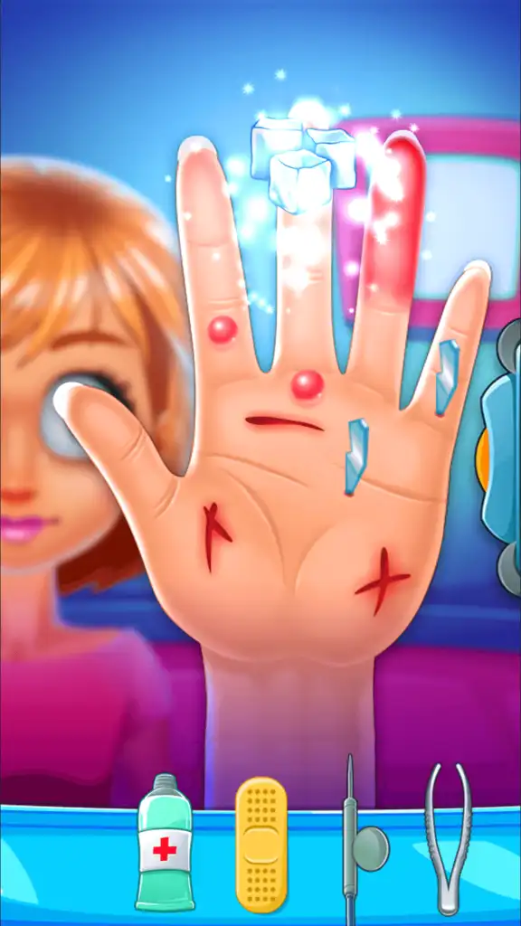 Hand Doctor Hospital Games SellUnitySourceCode  screenshot 2