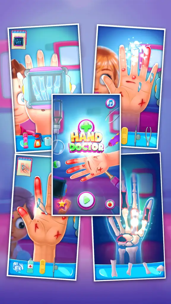 Hand Doctor Hospital Games SellUnitySourceCode  screenshot 5