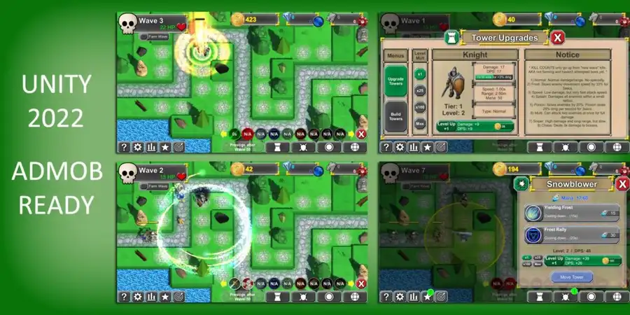 Hero TD Idle Unity Project screenshot 2