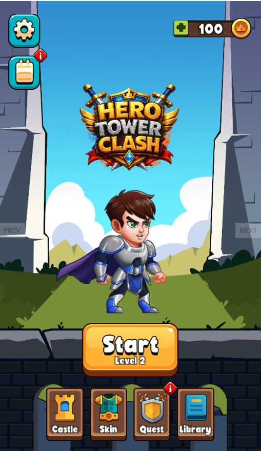 Hero Tower Clash - Unity Source Code screenshot 4