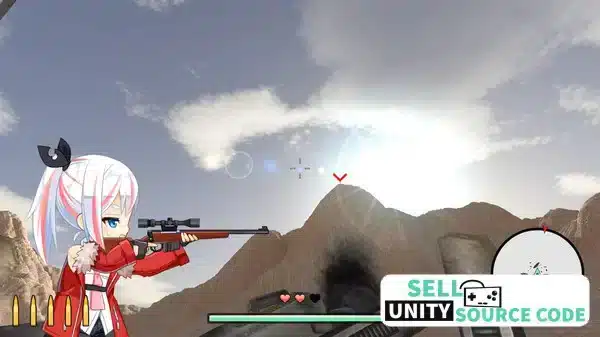 Heroine of the Sniper SellUnitySourceCode screenshot 2